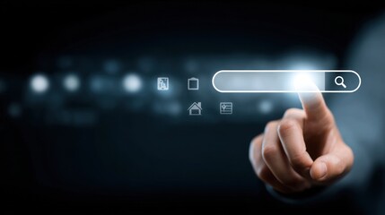 Exploring the Digital World: A Fingertip Search