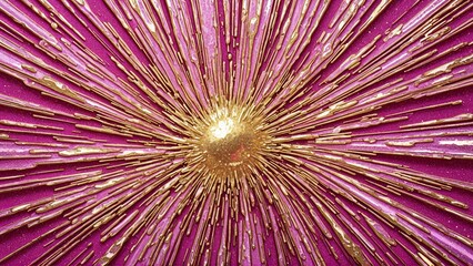 Wall Mural - Abstract Purple Pink and Gold Metallic Fluid Texture Background