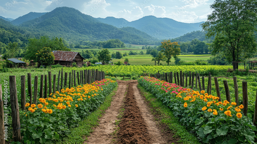 Organic Methods Visual guide of organic agriculture methods including crop rotation ...