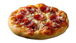 © ประหยัด พลพวก - Appetizing Mini Pizza: A close-up shot of a delectable mini pizza, featuring a golden crust, melted cheese, and flavorful pepperoni toppings, creating a visual feast for food lovers.