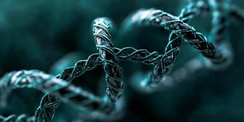 Wall Mural - exploring science policy and ethics in genetic research laboratory visual representation scientific 
