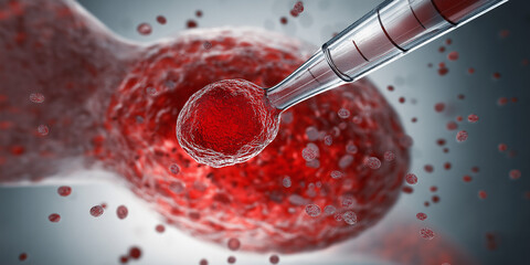 Wall Mural - innovative solutions for science policy and ethics in stem cell research laboratory setting digital 