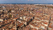 © Viola - Panoramic aerial view of central Bordeaux and cathedral