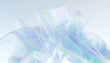 © ADDICTIVE STOCK - Serene abstract crystal 3D render in light tones