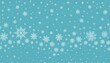 © Turan - snowflakes on a beautiful backround, winter dust wallpaper