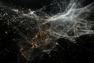 Wall Mural - Abstract Network Universe