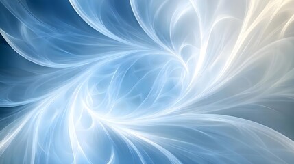 Canvas Print - Colorful and Glowing Fractal Patterns with Swirls and Light Effects