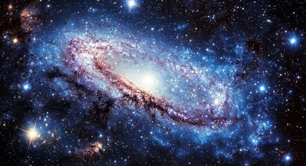 Captivating sci-fi space wallpaper showcasing the universe.
