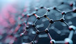 © Earny - A close-up view of molecular structures highlighting interconnected atoms and bonds, showcasing the intricacies of chemistry and material science.