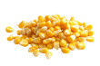 © Scenic Vault  - Pile of fresh yellow corn kernels, showing texture and detail, perfect for culinary use, isolated on transparent background