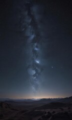 Wall Mural - vast, star-studded night sky, sparkling celestial bodies , universe, twinkle