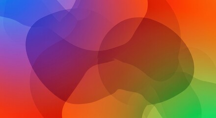 Wall Mural - Abstract Colorful Gradient with Circle
