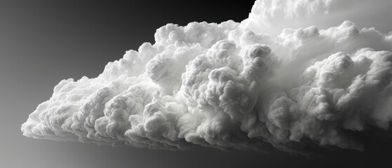 Fototapete - Apocalyptic Climate Visualization Monochromatic Thunderstorm Dynamics Revealing Atmospheric Pressure Systems - Immersive Meteorological Storytelling for Digital Platforms