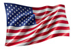 © MdJilu - Waving USA Flag On White Background With Shadows