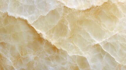Aufkleber - Full-frame background showcases smooth onyx marble with delicate beige and white tones, highlighting intricate veining for an elegant touch