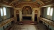 © Aliando - Majestic decay: The forgotten grandeur of an abandoned theater's ornate interior