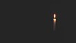 © Серг Нечаев - A single candle in the dark.