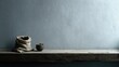 © KDG - Rustic Still Life: Burlap Pouch, Succulent, and Weathered Wood