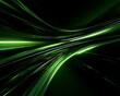 © Malik - Green abstract background with a futuristic look and vibrant tones.