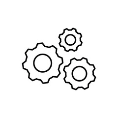 Devlopment icon vector stock illustration