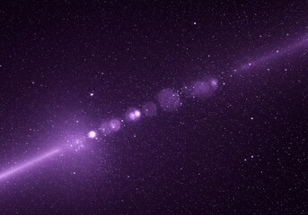 Wall Mural - Abstract Background Purple Space Stars and Galaxy