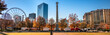 © Cavan Images - Atlanta Georgia downtown city skyline over Centennial Park panorama