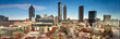 © Cavan Images - Atlanta Georgia downtown city skyline over Centennial Park panorama