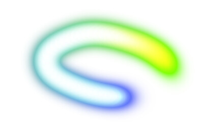 Wall Mural - transparent neon glowing lines color effect, special lens flare effect overlay background, neon glow