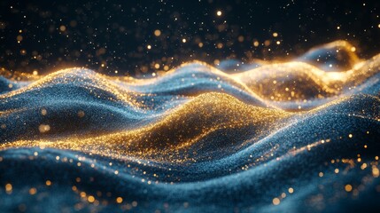 Wall Mural - generation ai is associated with a designer's source material, specifically a silver and gold textur