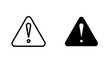© Zrobac - Alert icon in editable stroke and flat vector illustrations