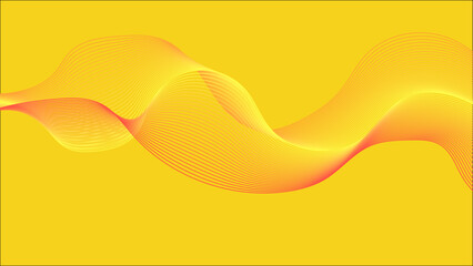 Wall Mural - abstract colorful wave background