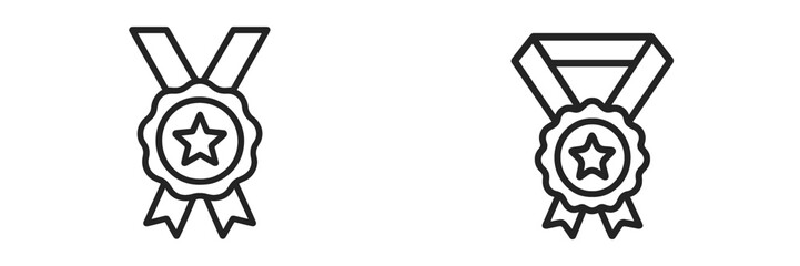 Poster - Recognition awards with star symbol presented for achievements in a formal setting showing distinct design elements
