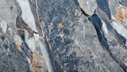 Aufkleber - abstract blue and orange marble texture with textile pattern for luxury print, branding, web background, or modern interior design

