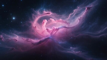 Wall Mural - emission nebula in the constellation monoceros: the rosette