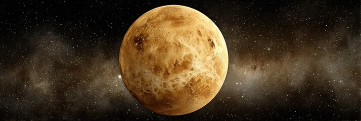 Wall Mural - photo of planet venus in space 