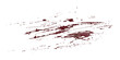 © HTGanzo - Blood or red paint splatter and scratch mark isolated on transparent background