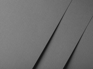Fototapete - Gray matte paper texture with an embossed, woven pattern, featuring geometric lines and a subtle,