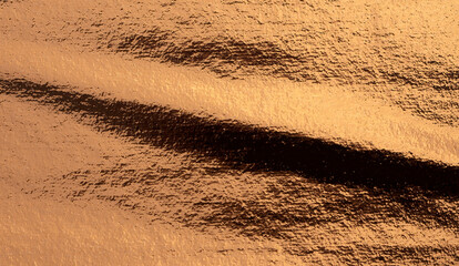 Poster - Copper metal surface with vintage, rustic texture. Warm, brown tones with a luxurious, antique feel.