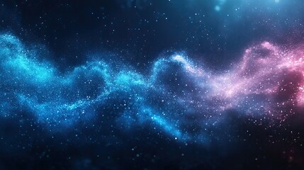 Wall Mural - cloud computing network concept with virtual servers and data flow in abstract digital background