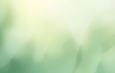 Aufkleber - Soft Green Gradient Background. Calming Texture For Presentations, Off-white Serenity, And Fresh Designs. Ideal For Nature-inspired Art. Gentle Blur For Ethereal Wallpapers.