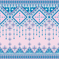  Colorful geometric pattern design, white background