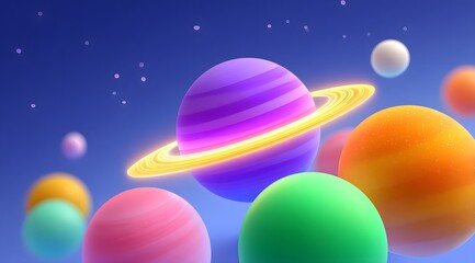 Wall Mural - universe galaxy world astronomy day space sci-fi technology sense abstract background