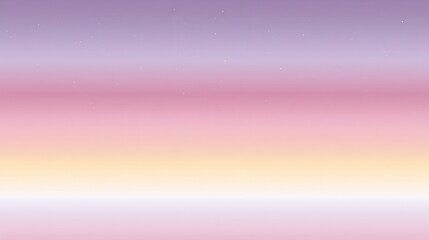 Wall Mural - A soft pastel gradient sky with faint stars, blending purple, pink, and yellow hues for a tranquil atmosphere.