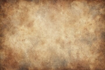 Wall Mural - Vintage textured brown paper background with an aged, grunge appearance, ideal for scrapbooking, invitations, or artistic design projects.
