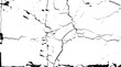 © Just Choice - Crack vector isolated elements. Black and white texture.