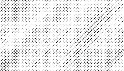Poster - Grunge halftone gradient texture. Faded grit noise background. Sandy gritty wallpaper. Retro pixelated backdrop. Black and white anime or manga comic overlay. Vector graphic design textured halftone