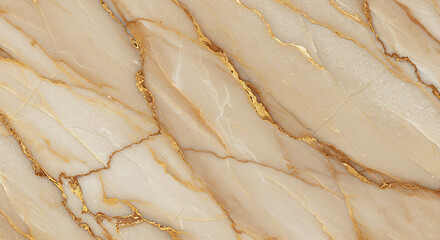 Luxurious beige marble with gold veins for elegant interior design background