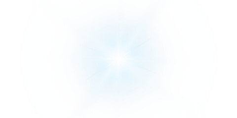 Wall Mural - vector transparent sunlight with sun glare. overlay, sun rays and glare, sun, sunrays, light transit
