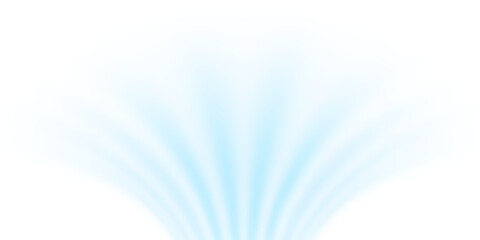 Fototapete - Air flow set of vector elements on a white background. Abstract light effect blowing from an air conditioner, purifier or humidifier. Dynamic blurred flow motion