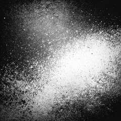 Fototapete - Abstract Black and White Texture with Splatter Effect and Grainy Details, Creating a Dramatic Contrasting Backdrop.